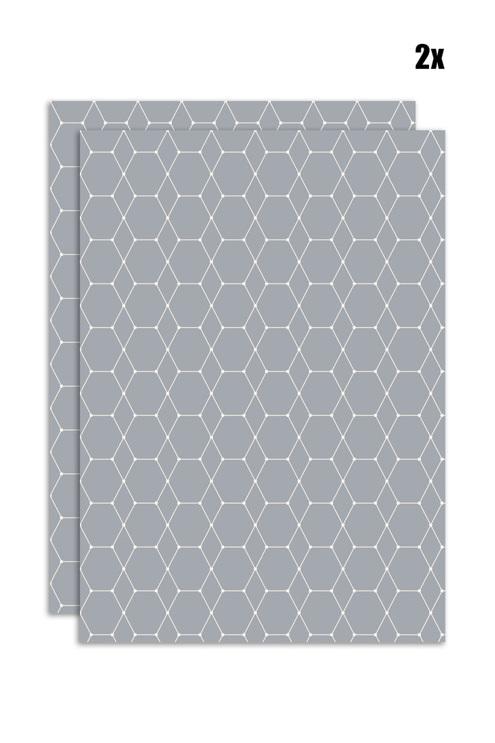 6er Geschirrtücher-Set "Kiss the Cook" (6x 50x70cm)