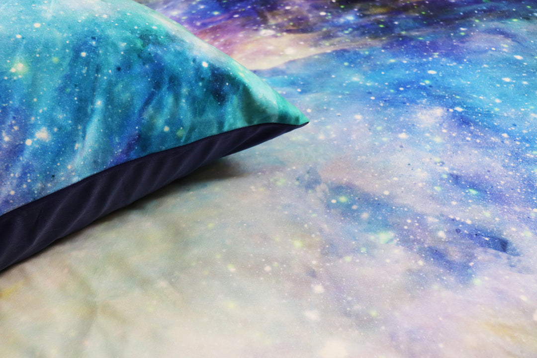 Bettwäsche MicroMink "Galaxy" (135x200cm+ 80x80cm)