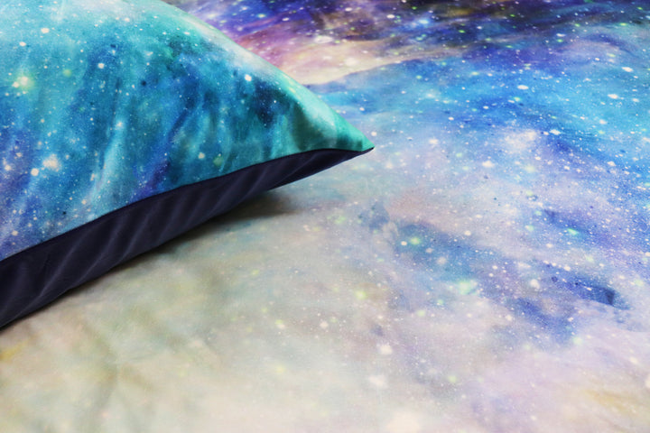 Bettwäsche MicroMink "Galaxy" (135x200cm+ 80x80cm)