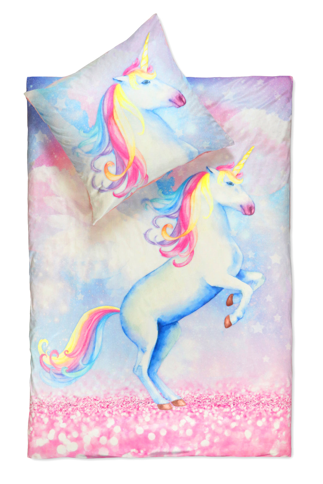 Bettwäsche "Sparkle Unicorn"