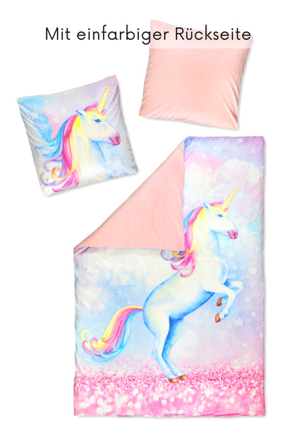 Bettwäsche "Sparkle Unicorn"