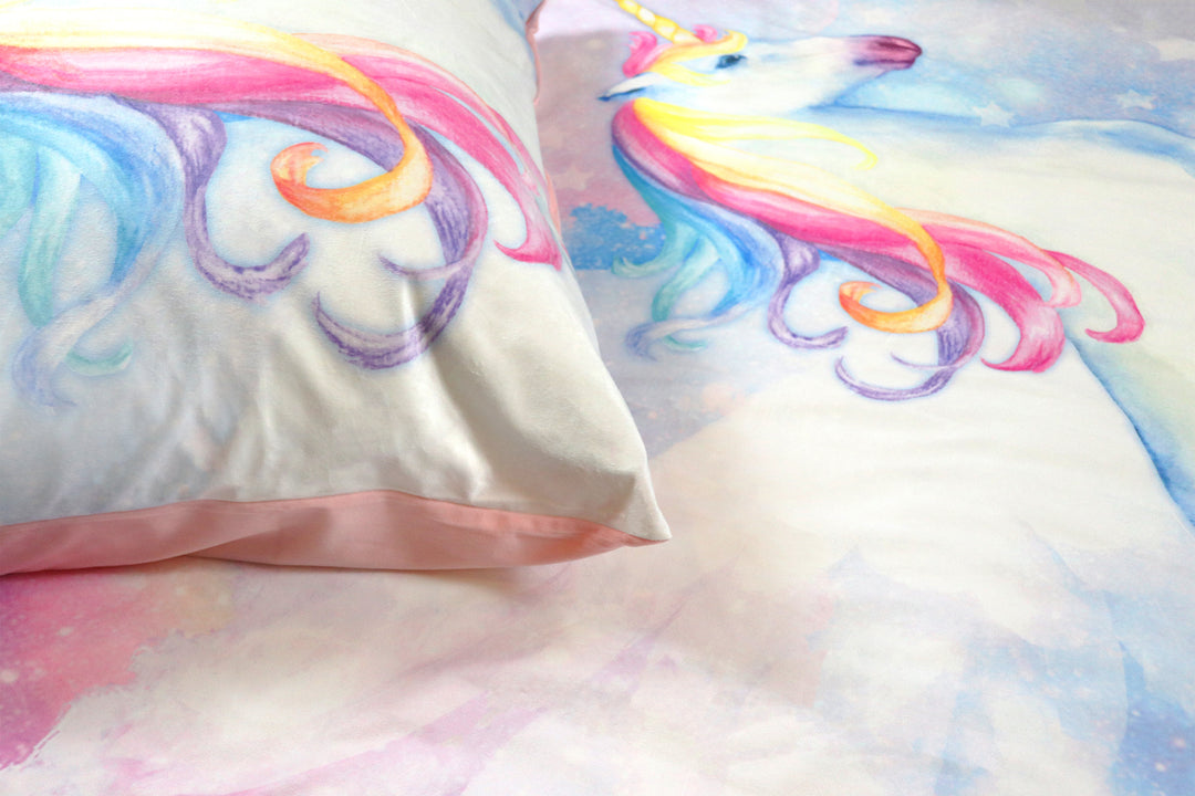 Bettwäsche "Sparkle Unicorn"