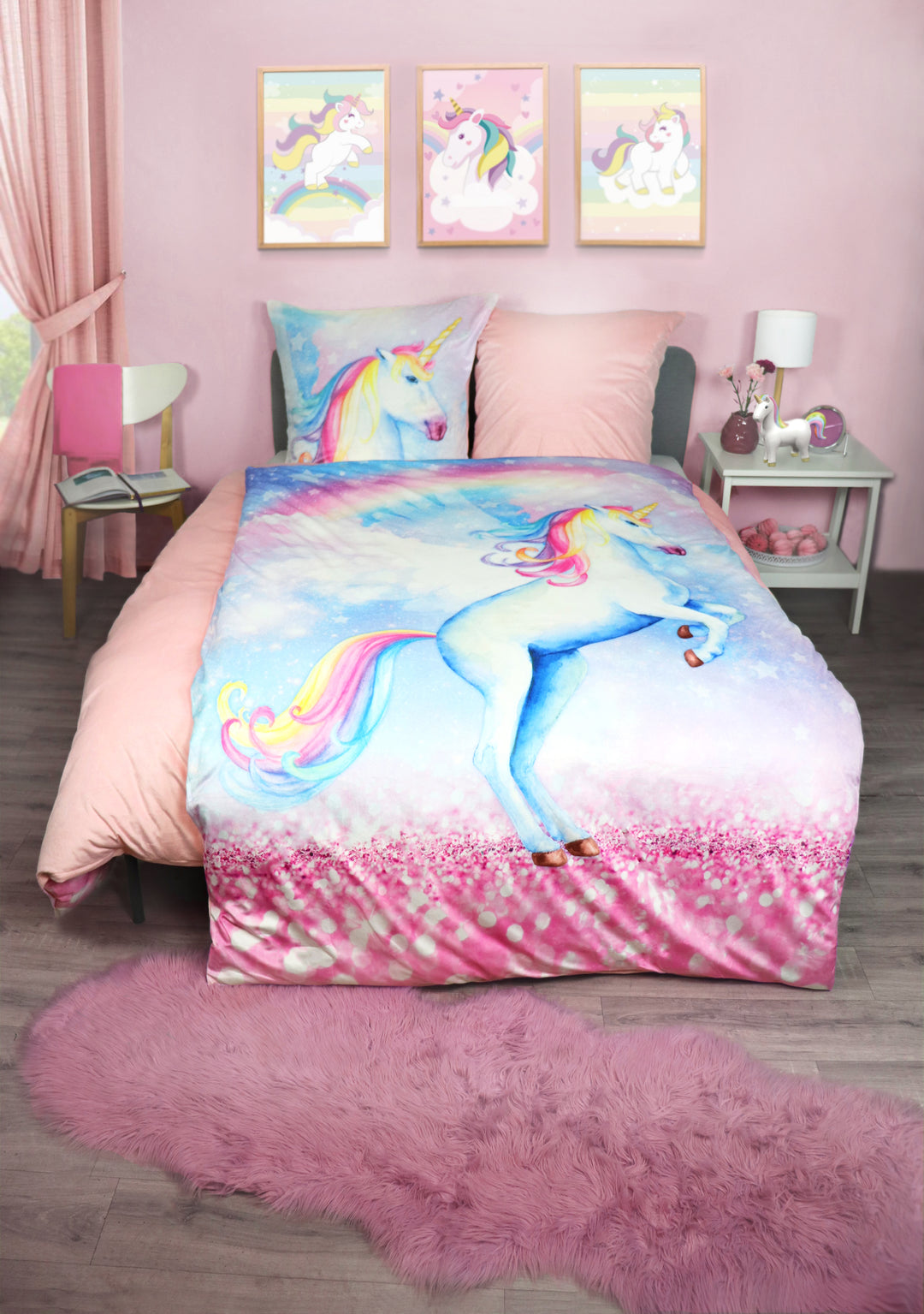 Bettwäsche "Sparkle Unicorn"
