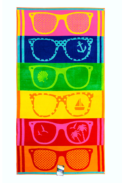 Strandtuch "Sunglasses"
