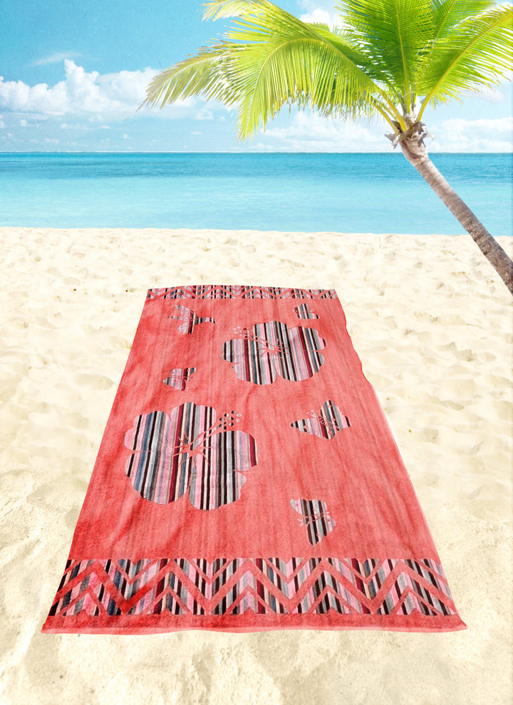 Strandtuch "Coral Flowers"