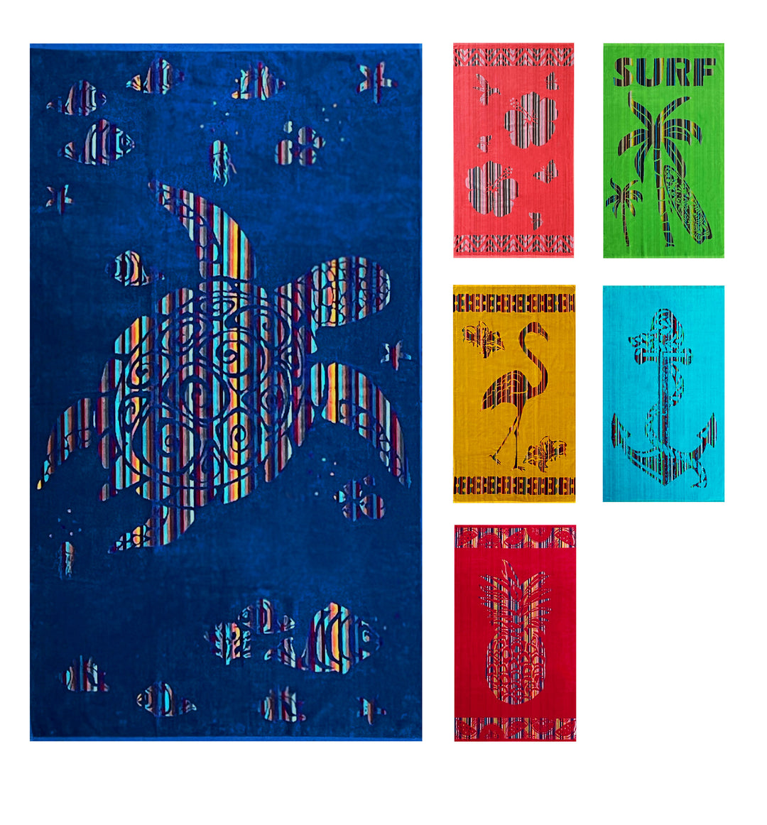 Strandtuch "Blue Turtle"