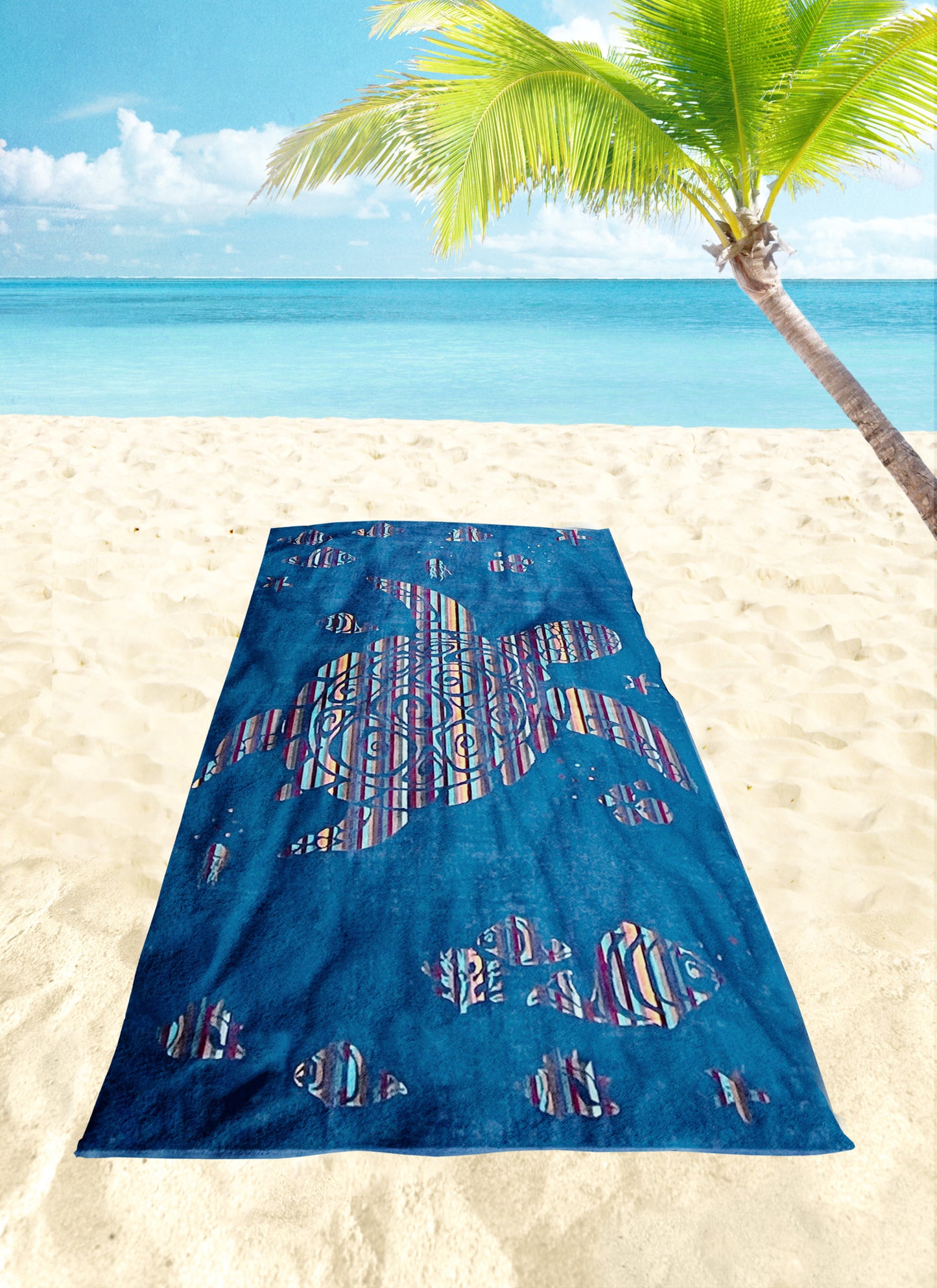 Strandtuch "Blue Turtle"