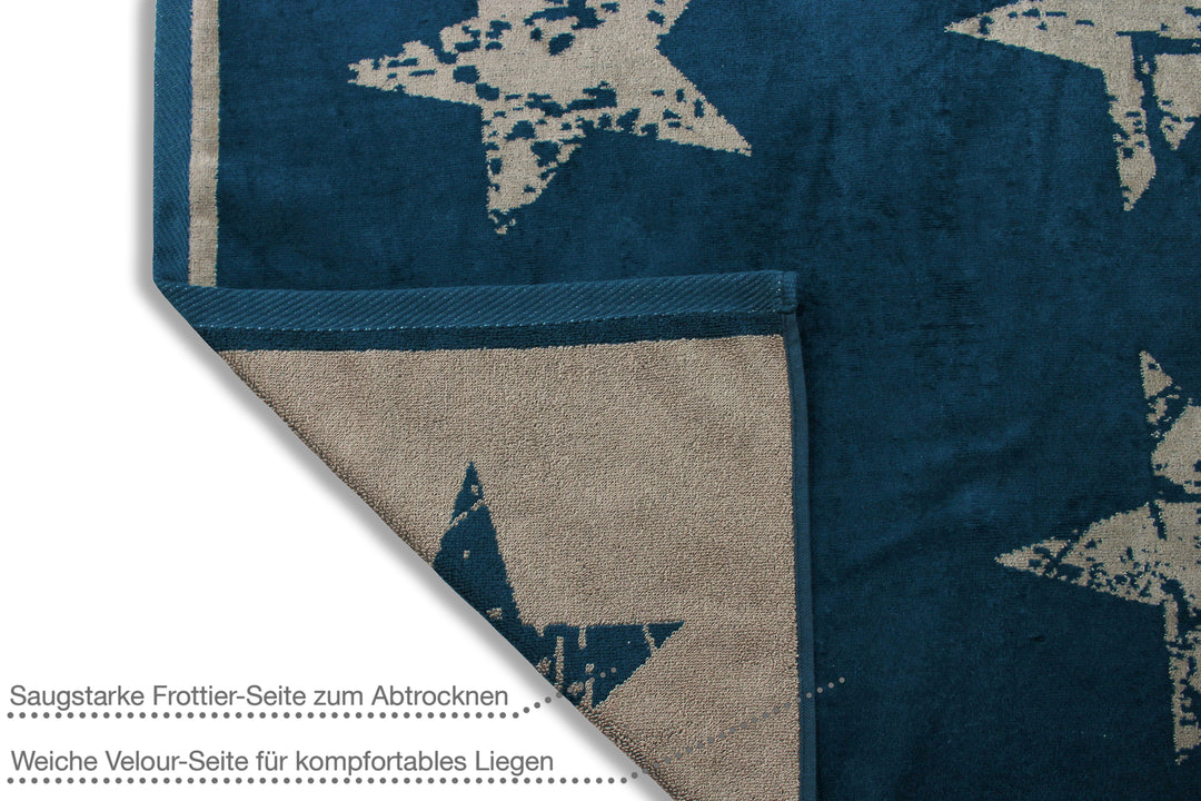 Strandtuch ""Battered Stars""