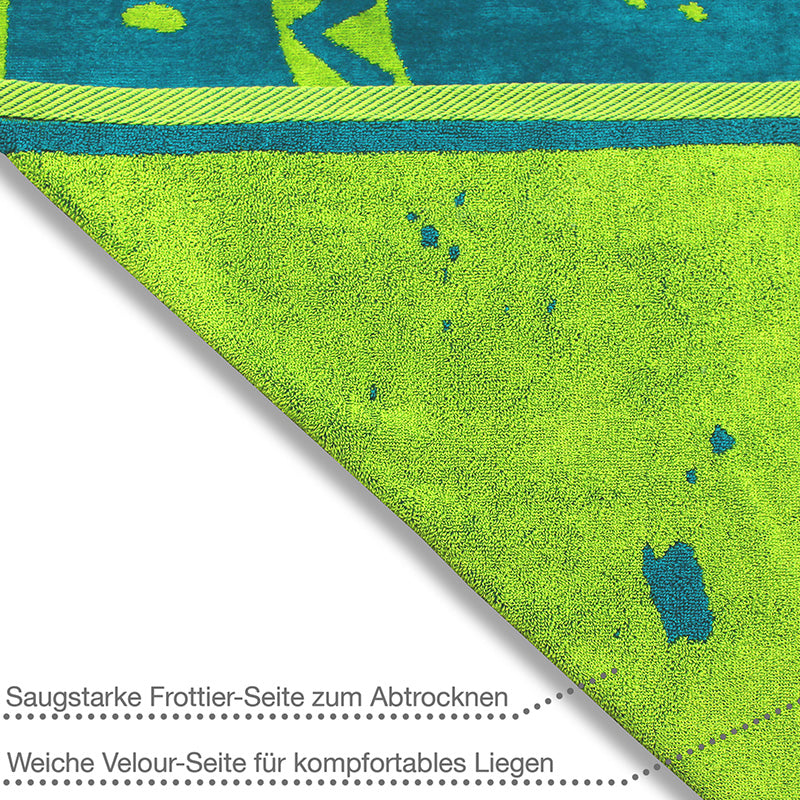 Strandtuch ""Gecko""