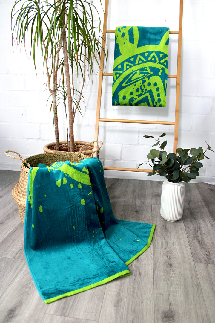 Strandtuch ""Ethno Turtle""