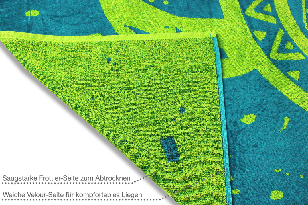 Strandtuch ""Ethno Turtle""