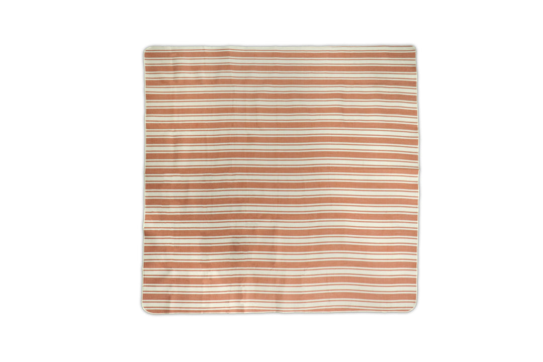 Picknickdecke / Campingdecke XXL Matte 200x200cm "Chillout - korall"