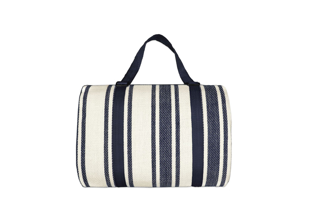 Picknickdecke / Campingdecke XXL Matte 200x200cm "Chillout - blau"