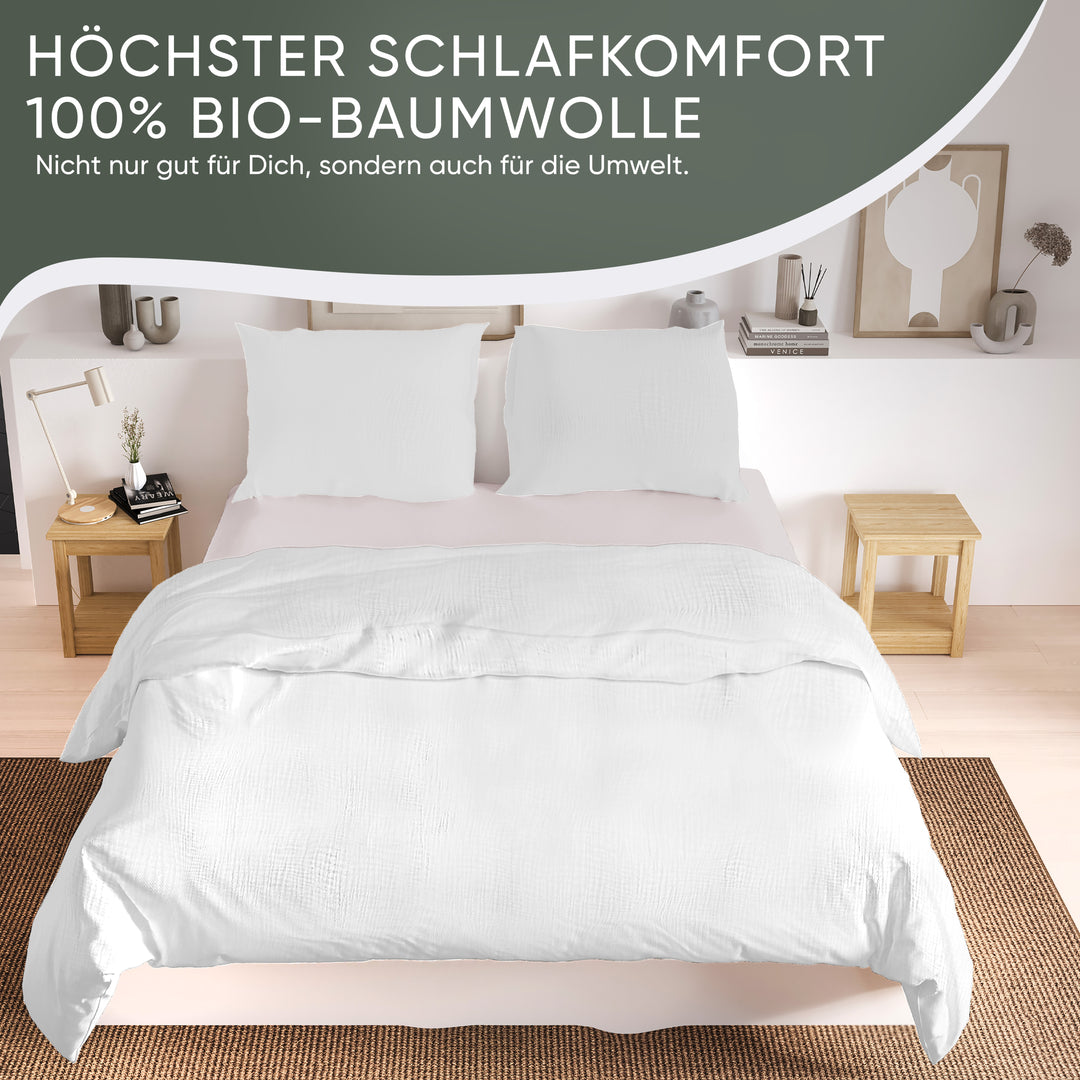 Bio-Bettwäsche Musselin