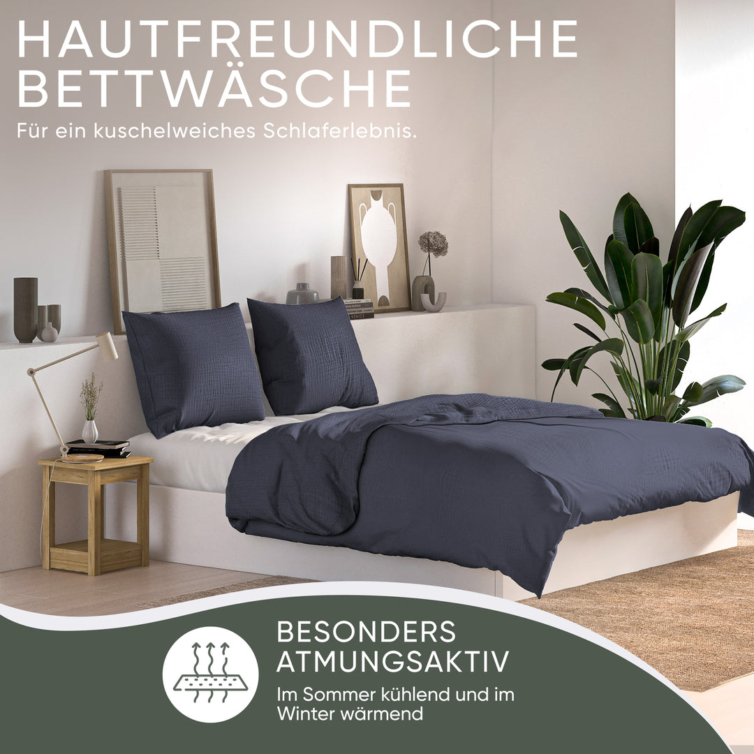 Bio-Bettwäsche Musselin