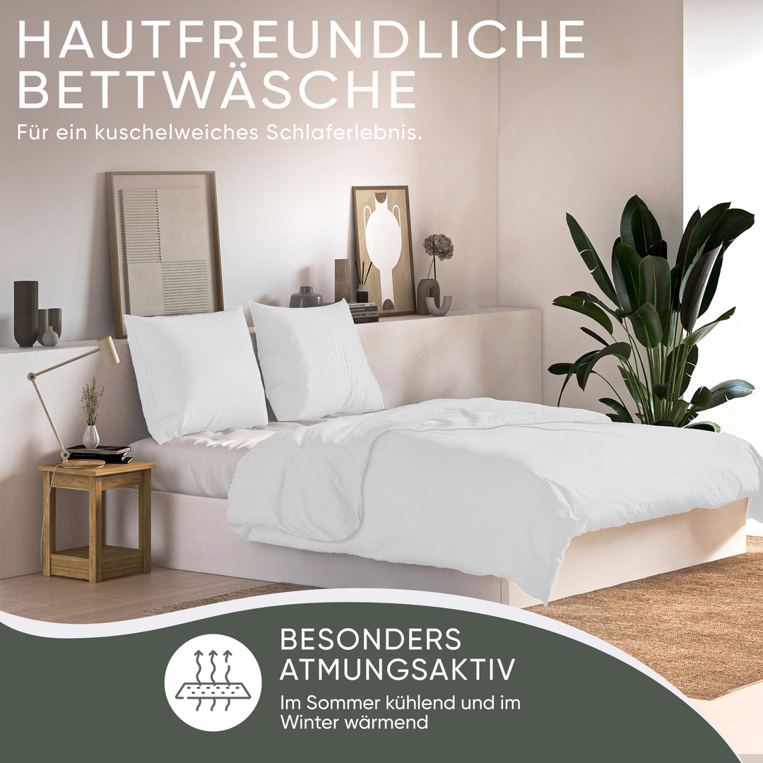 Bio-Bettwäsche Musselin