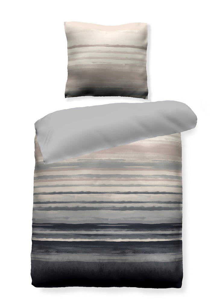 Bettwäsche Watercolor Stripes - natural