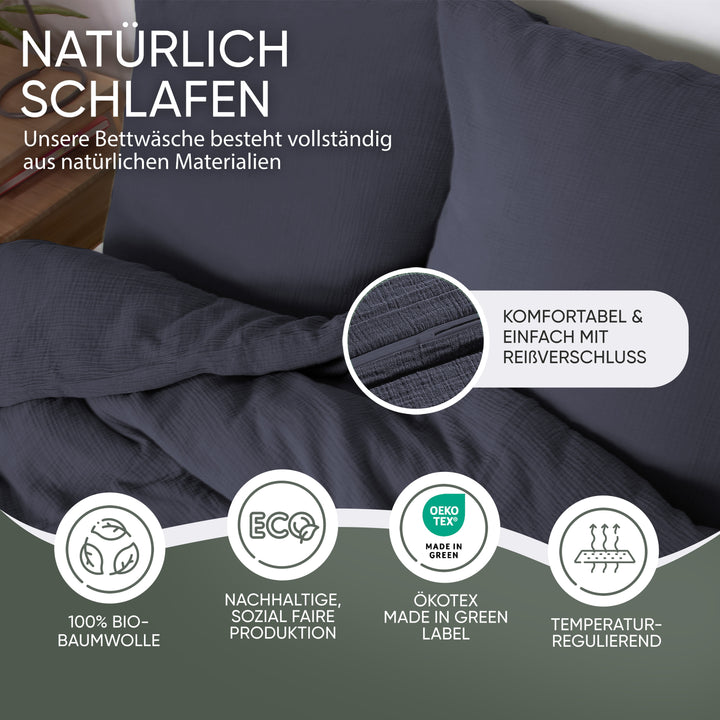 Bio-Bettwäsche Musselin