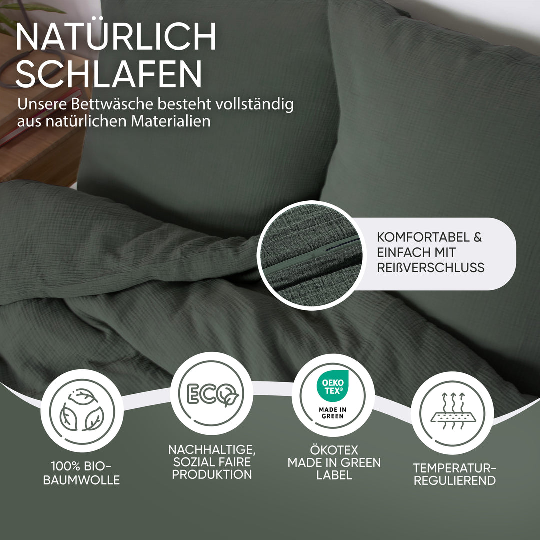 Bio-Bettwäsche Musselin