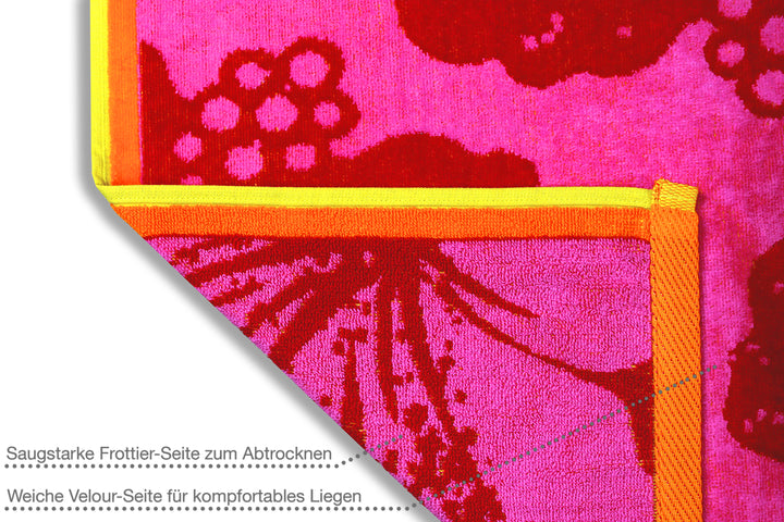 Strandtuch ""Summer Hibiscus""