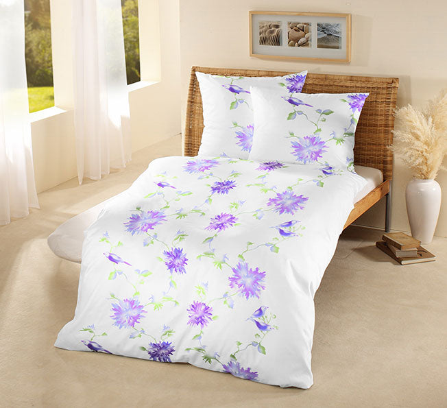 Bettwäsche Purple Flower
