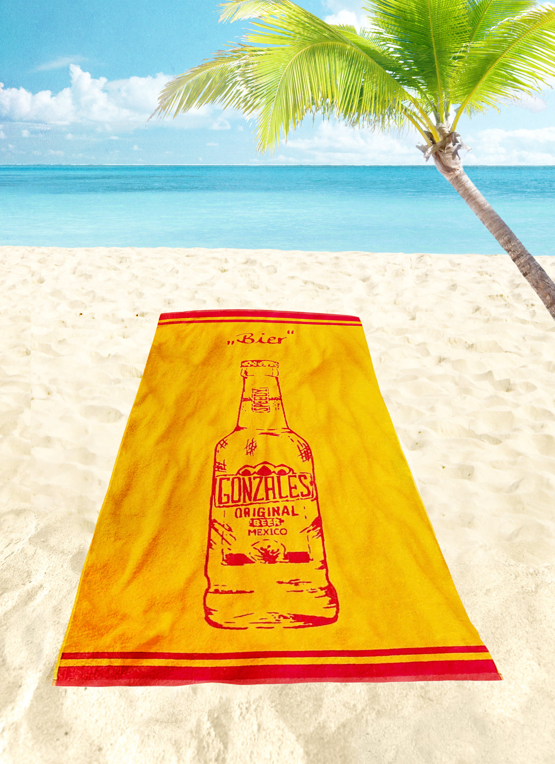 Strandtuch ""Bier""