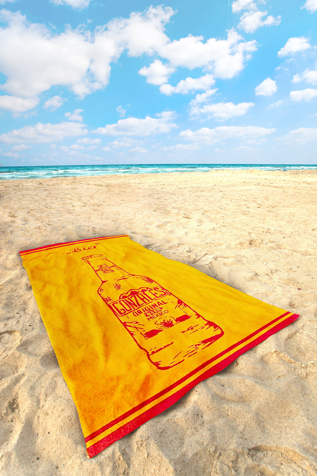 Strandtuch ""Bier""
