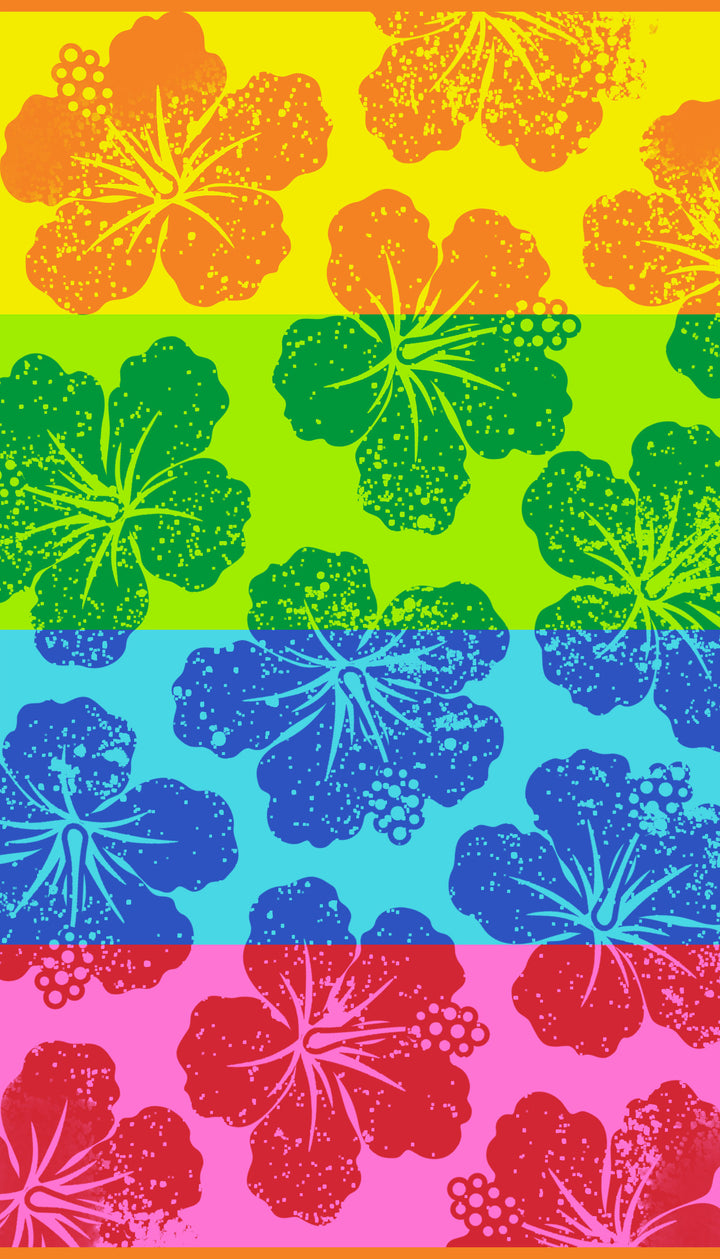 Strandtuch ""Summer Hibiscus""