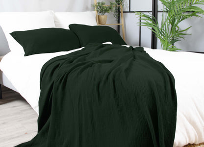 Musselin Wohndecke verschiedene Farben und Größen