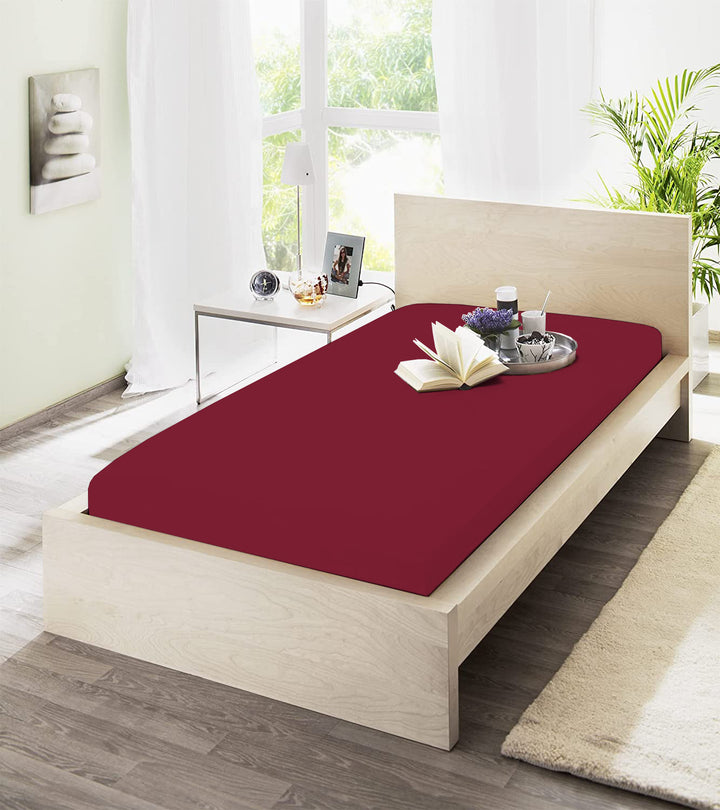 Jersey-Elasthan-Spannbetttücher