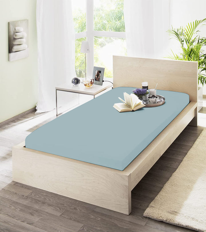 Jersey-Elasthan-Spannbetttücher