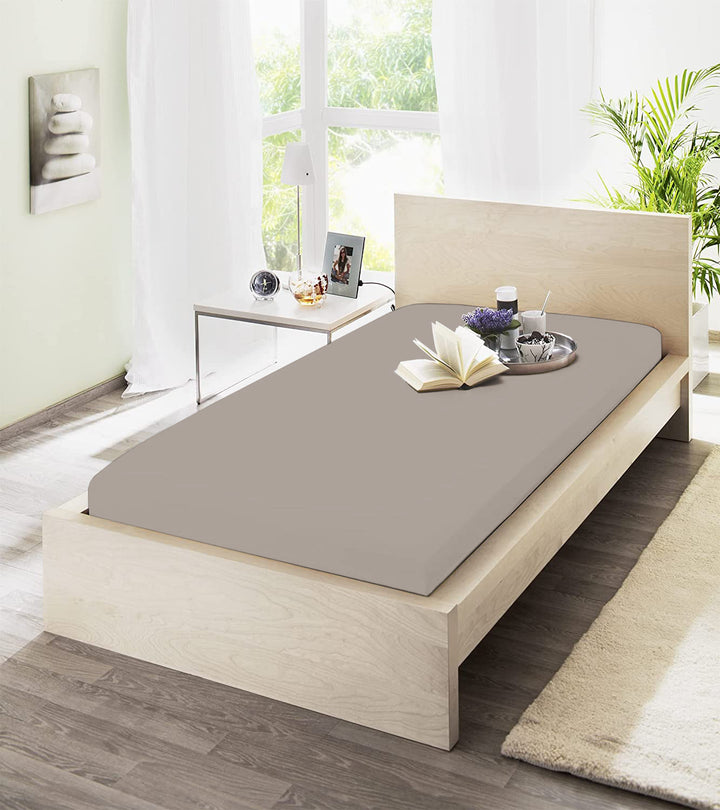 Jersey-Elasthan-Spannbetttücher