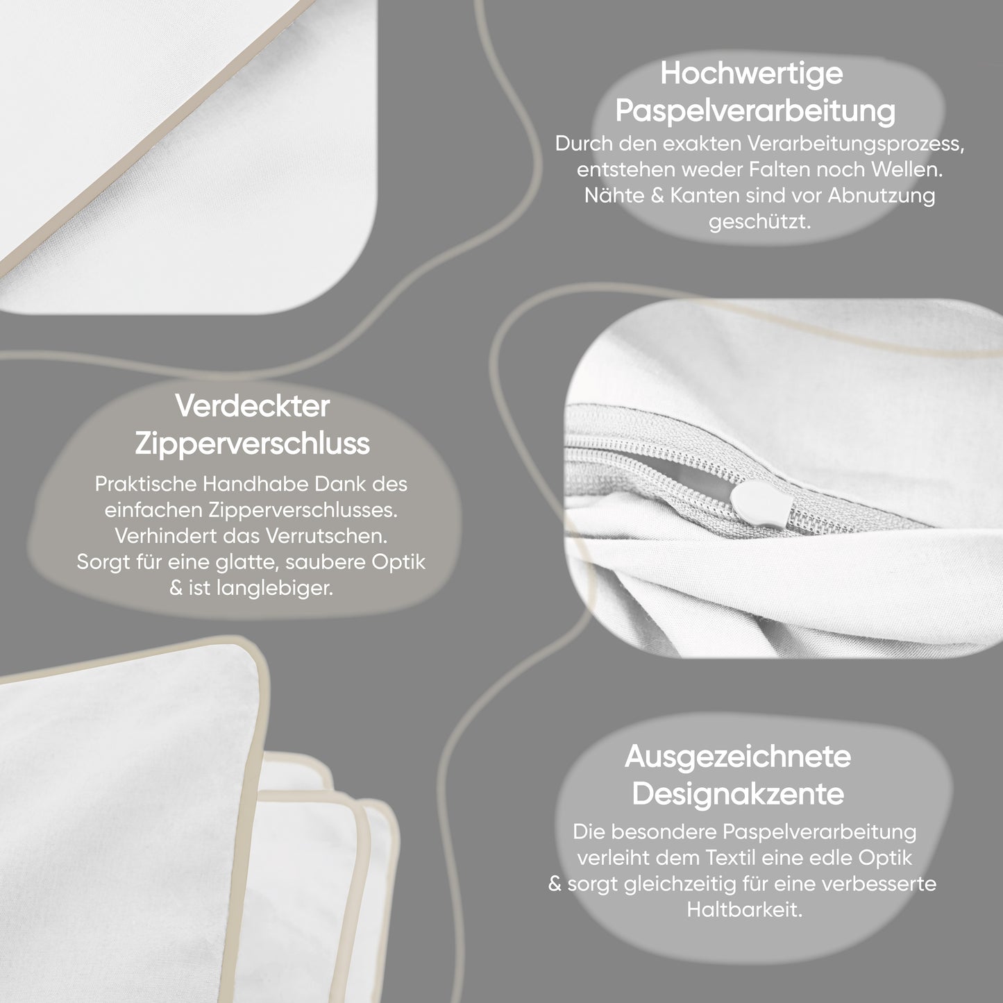 Tencel Bettwäsche verschiedene Farben und Größen