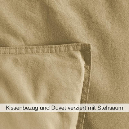 Lissabon Bettwäsche 100% Bio-Baumwolle verschiedene Farben und Größen