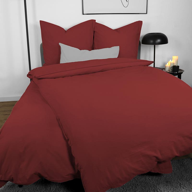 Lissabon Bettwäsche 100% Bio-Baumwolle verschiedene Farben und Größen