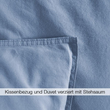 Lissabon Bettwäsche 100% Bio-Baumwolle verschiedene Farben und Größen
