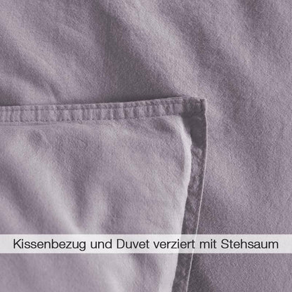 Lissabon Bettwäsche 100% Bio-Baumwolle verschiedene Farben und Größen