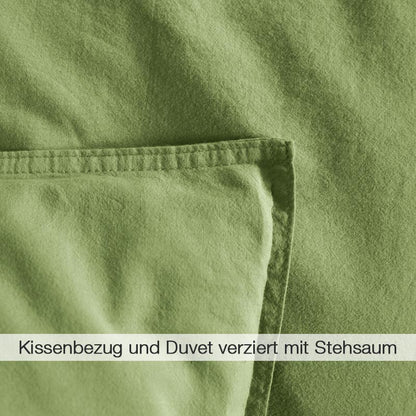 Lissabon Bettwäsche 100% Bio-Baumwolle verschiedene Farben und Größen