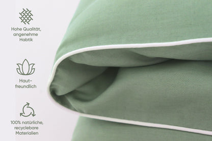 jilda-tex Luxus Premium-Bettwäsche aus Eukalyptus 100% Lyocell Tencel™