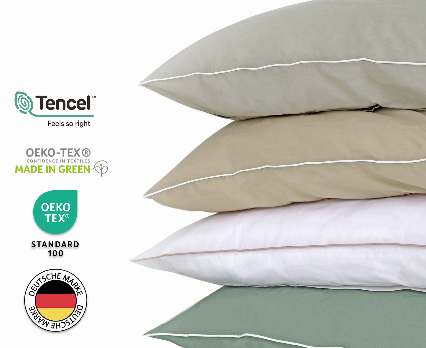 Tencel Bettwäsche verschiedene Farben und Größen