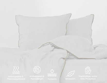 jilda-tex Luxus Premium-Bettwäsche aus Eukalyptus 100% Lyocell Tencel™