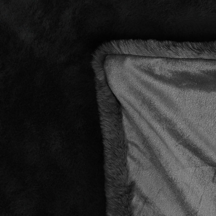 Wohn- Kuscheldecke Felloptik DELUXE