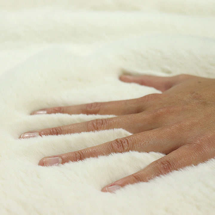 Wohn- Kuscheldecke Felloptik DELUXE