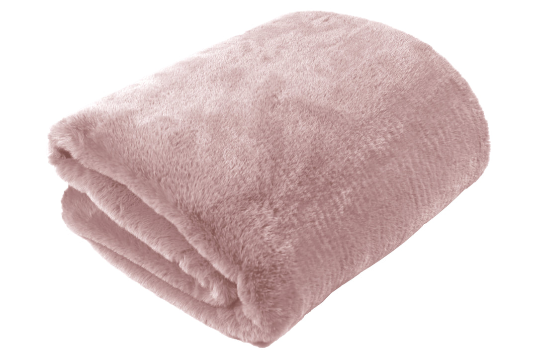 Wohn- Kuscheldecke Felloptik DELUXE