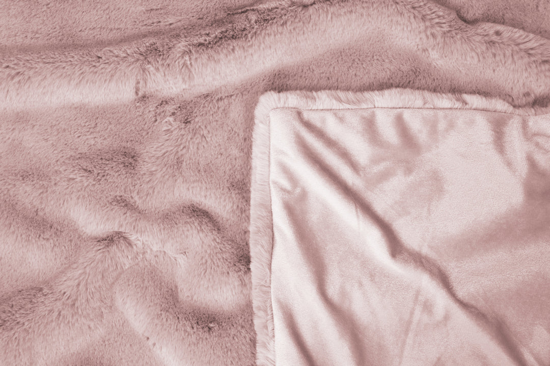 Wohn- Kuscheldecke Felloptik DELUXE