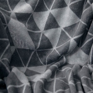 Wohndecke Soft – Triangle Grey