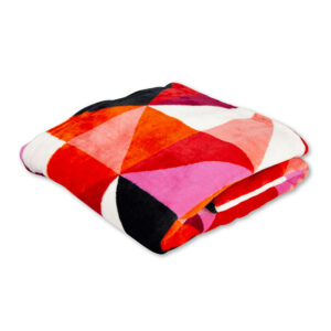 Wohndecke Soft – Triangle Multicolored